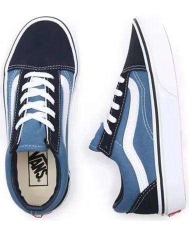 BASKETS VANS VN000W9TNWD1 OLD SKOOL UNISEXE AZUL