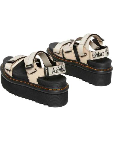 Woman Sandals DR MARTENS SANDALIAS KIMBER WARM SAND WEBBINGHYDRO LEATHER PARA MUJER E BEIGE