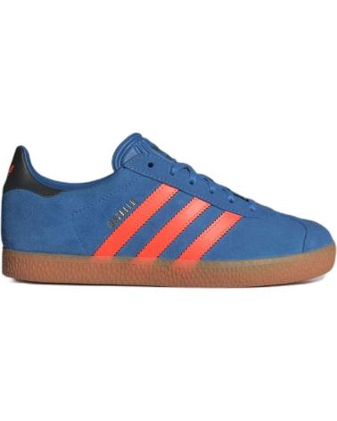 Trainers-De-Niña-ADIDAS-ZAPATILLAS-GAZELLE-PARA-NINOS-UNISEX-EN-COLOR-AZUL