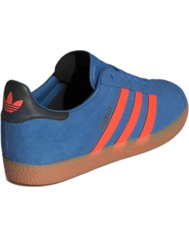Trainers-De-Niña-ADIDAS-ZAPATILLAS-GAZELLE-PARA-NINOS-UNISEX-EN-COLOR-AZUL