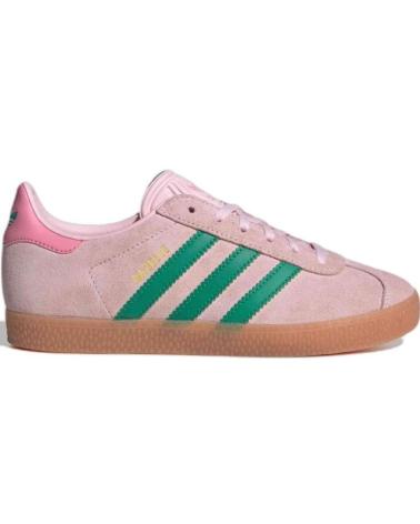 Deportivas-De-Mujer-ADIDAS-ZAPATILLAS-GAZELLE-PARA-NINOS-UNISEX-EN-COLOR-ROSA