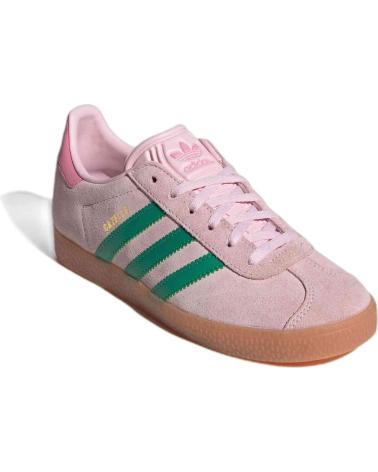 Deportivas-De-Mujer-ADIDAS-ZAPATILLAS-GAZELLE-PARA-NINOS-UNISEX-EN-COLOR-ROSA