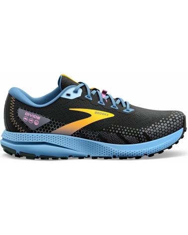 Sapatilhas de Mulher BROOKS ZAPATILLAS DIVIDE 3 PARA MUJER EN COLOR NEGRO NEGRO