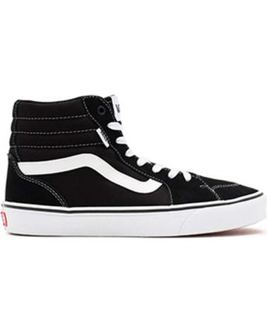 VANS OFF THE WALL VANS MODELO MN FILMORE HI SUEDE-CANVA NEGRO