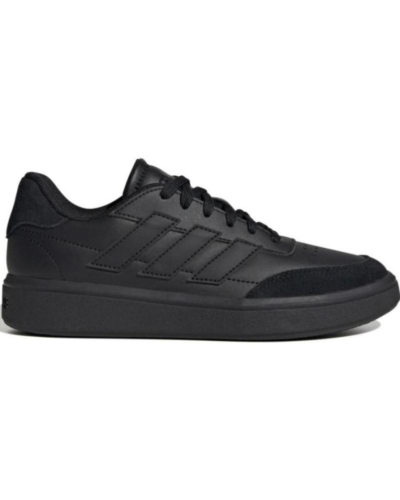 Deportivas de Niña y Niño ADIDAS ZAPATILLAS COURTBLOCK PARA NINOS UNISEX EN COLOR NEGRO