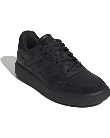 Deportivas de Niña y Niño ADIDAS ZAPATILLAS COURTBLOCK PARA NINOS UNISEX EN COLOR NEGRO