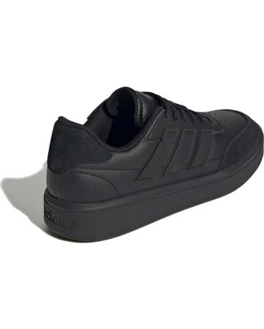 Deportivas de Niña y Niño ADIDAS ZAPATILLAS COURTBLOCK PARA NINOS UNISEX EN COLOR NEGRO