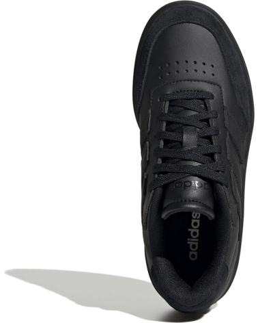 Deportivas de Niña y Niño ADIDAS ZAPATILLAS COURTBLOCK PARA NINOS UNISEX EN COLOR NEGRO