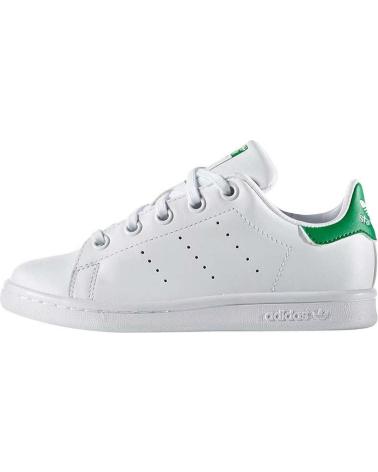 Deportivas-De-Niña-ADIDAS-ZAPATILLAS-STAN-SMITH-BLANCO-JUN-MULTICOLOR