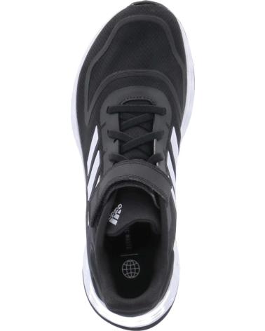 Deportivas-De-Niña-ADIDAS-DURAMO-10--BLANCO-VELCRO-Y-NEGRO-NEGRO