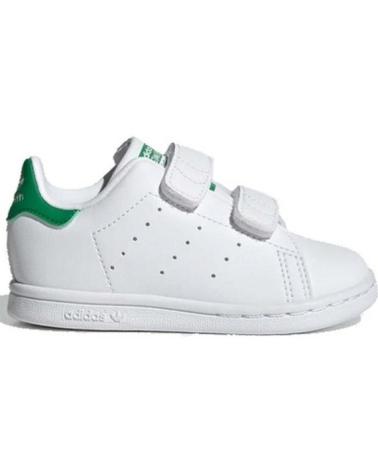 Deportivas de Niña y Niño ADIDAS MODELO STAN SMITH CF I PARA KID BLANCO
