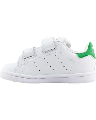 Deportivas de Niña y Niño ADIDAS MODELO STAN SMITH CF I PARA KID BLANCO