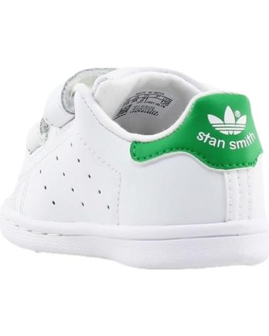 Deportivas de Niña y Niño ADIDAS MODELO STAN SMITH CF I PARA KID BLANCO