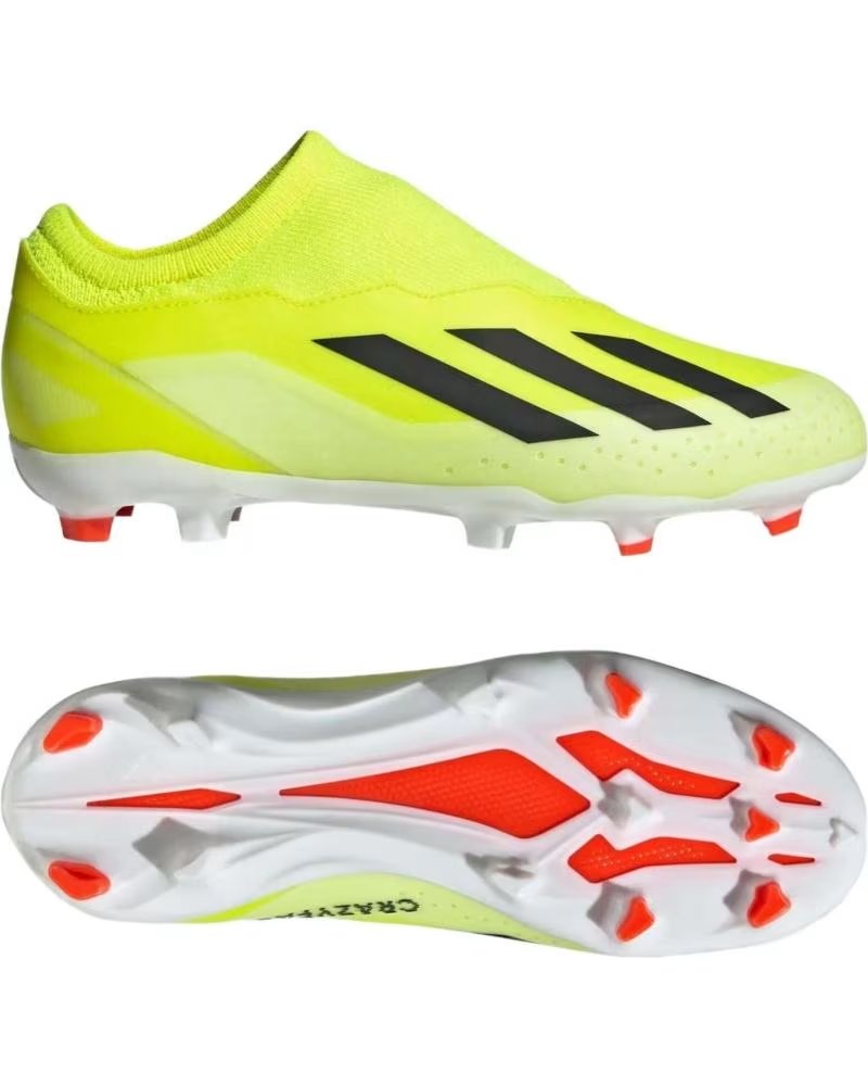 Sportivo per Donna e Uomo e Bambina e Bambino ADIDAS MODELO X CRAZYFAST LEAGUE LL FG AMARILLO