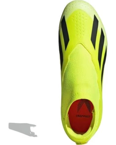 Sportivo per Donna e Uomo e Bambina e Bambino ADIDAS MODELO X CRAZYFAST LEAGUE LL FG AMARILLO