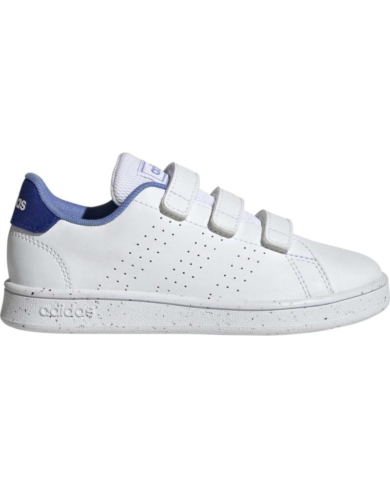 Sportif-De-Niña-ADIDAS-ZAPATILLA-ADVANTAGE-LIFESTYLE-COURT-HOOK-AND-BLANCO