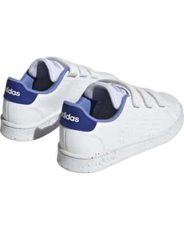 Sportif-De-Niña-ADIDAS-ZAPATILLA-ADVANTAGE-LIFESTYLE-COURT-HOOK-AND-BLANCO