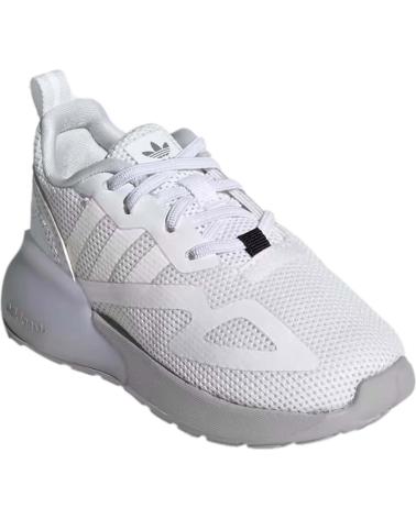 girl and boy Trainers ADIDAS MODELO ZX 2K EL I PARA KIDS COL BLANCO