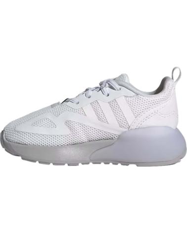 girl and boy Trainers ADIDAS MODELO ZX 2K EL I PARA KIDS COL BLANCO