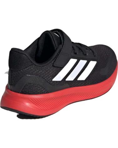 Deportivas de Niña y Niño ADIDAS MODELO RUNFALCON 5 EL C PARA KI NEGRO