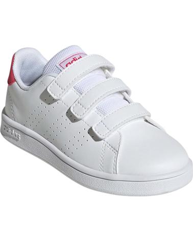 Sportivo per Bambina e Bambino ADIDAS GW6495 ADVANTAGE CF C FTWWHT-REAPNK-CBLACK