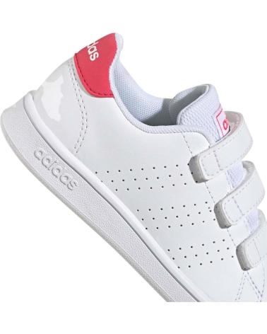 Sportivo per Bambina e Bambino ADIDAS GW6495 ADVANTAGE CF C FTWWHT-REAPNK-CBLACK