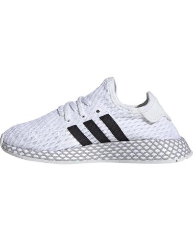 Sportivo per Bambina e Bambino ADIDAS MODELO DEERUPT RUNNER I PARA JU BLANCO
