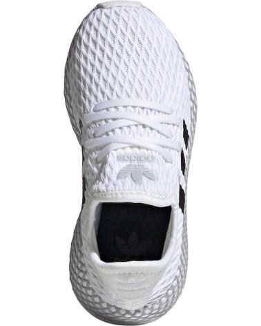 Sportivo per Bambina e Bambino ADIDAS MODELO DEERUPT RUNNER I PARA JU BLANCO