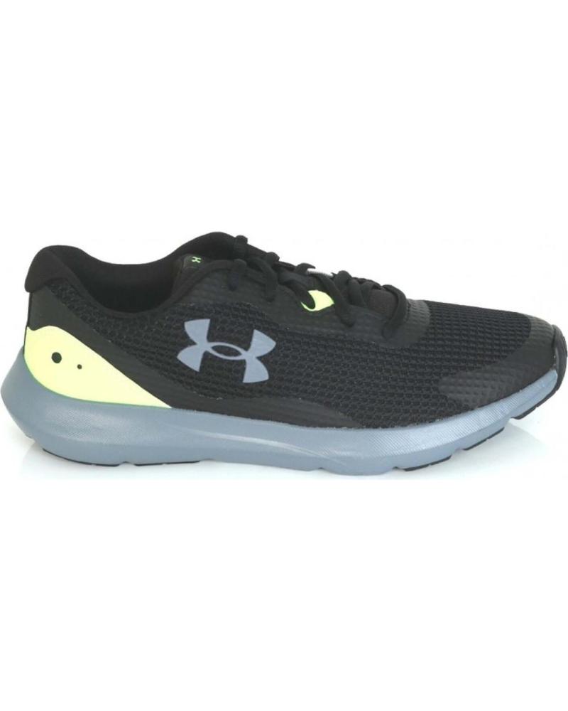 Deportivas de Hombre under armour MODELO UA SURGE 3-BLK 9 P NEGRO