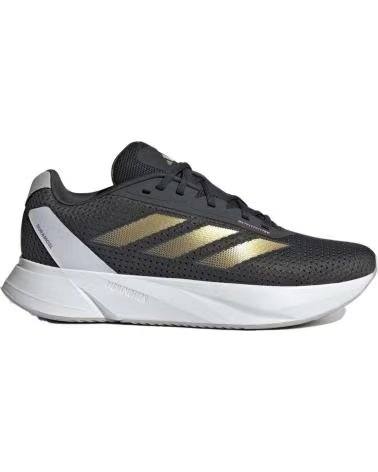 SCARPE DA CORSA ADIDAS DURAMO SL IF9474 NERE E ORO MULTICOLOR