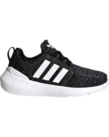 Sportivo per Bambina e Bambino ADIDAS ZAPATILLA JUNIOR GRIS Y NEGRA