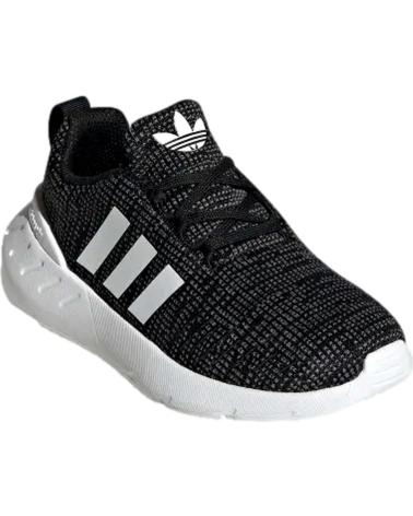 Sportivo per Bambina e Bambino ADIDAS ZAPATILLA JUNIOR GRIS Y NEGRA