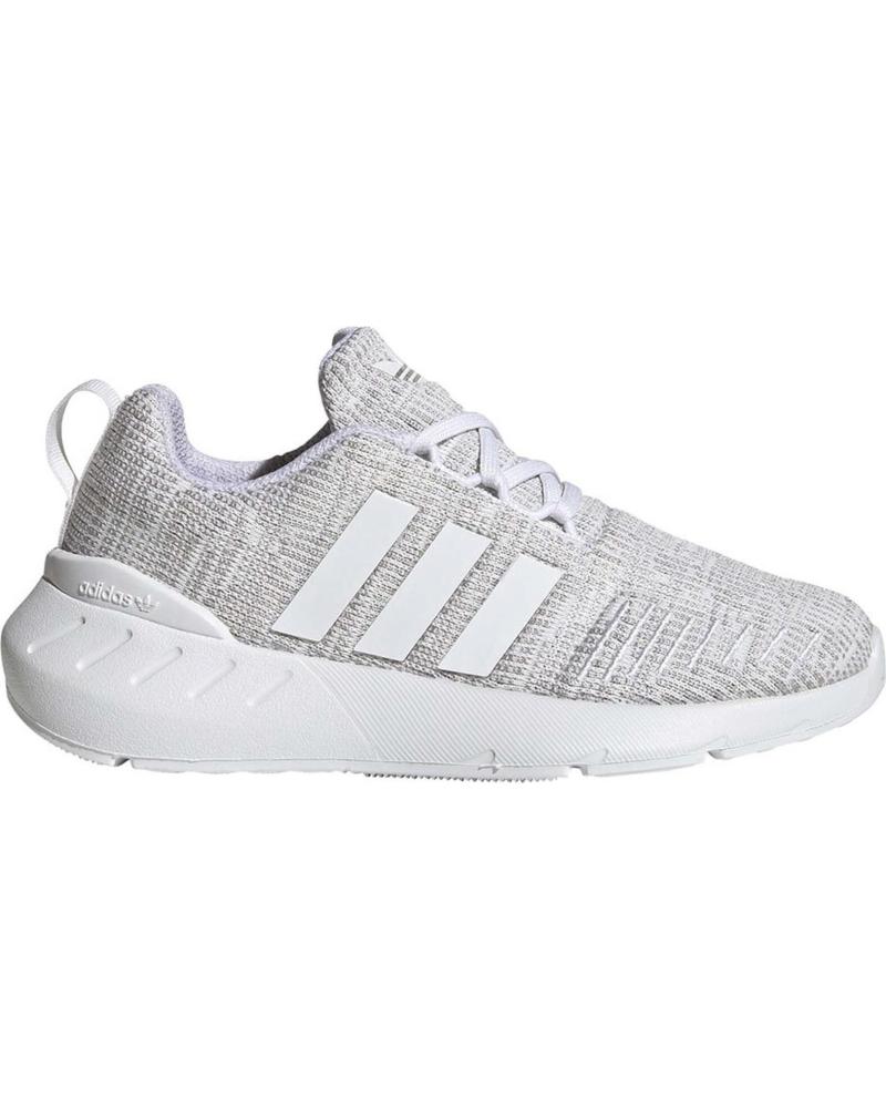 girl and boy Trainers ADIDAS MODELO SWIFT RUN 22 C PARA KIDS BLANCO