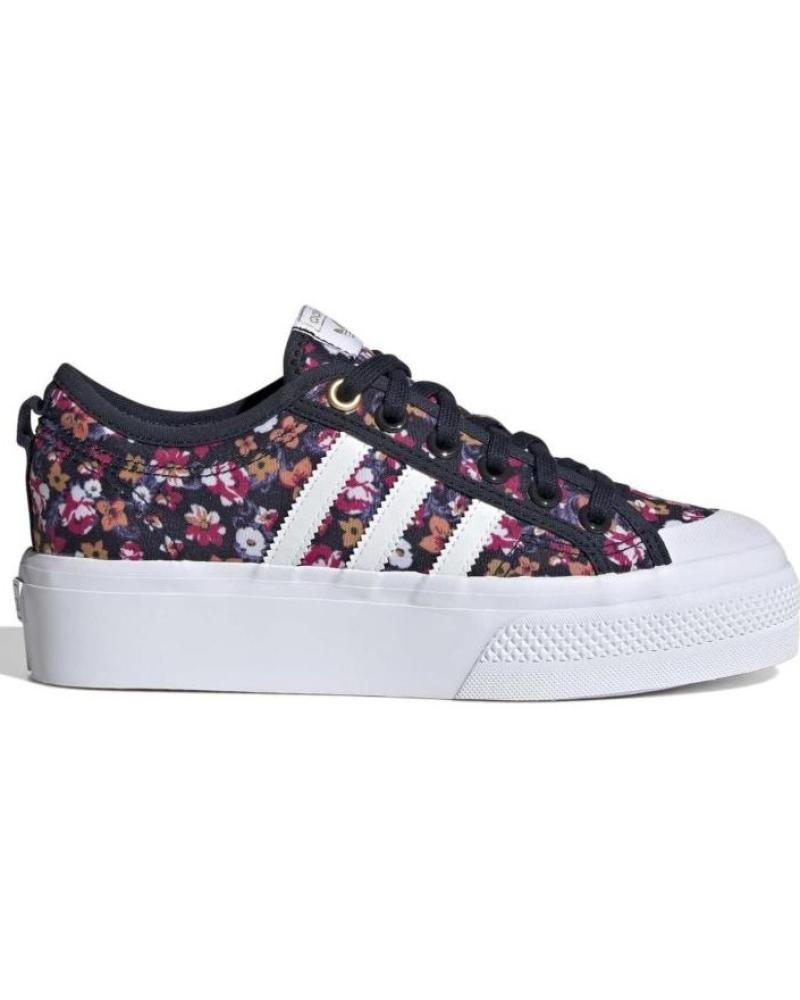 Sportif-De-Mujer-ADIDAS-MODELO-NIZZA-PLATFORM-W-PARA-MU-NEGRO