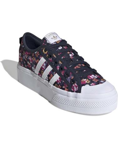 Sportif-De-Mujer-ADIDAS-MODELO-NIZZA-PLATFORM-W-PARA-MU-NEGRO