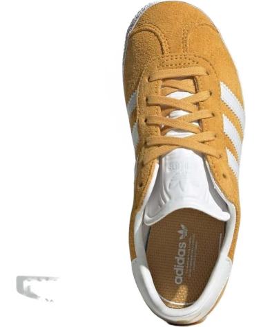 Deportivas de Niña y Niño ADIDAS MODELO GAZELLE C PARA KIDS COLO AMARILLO