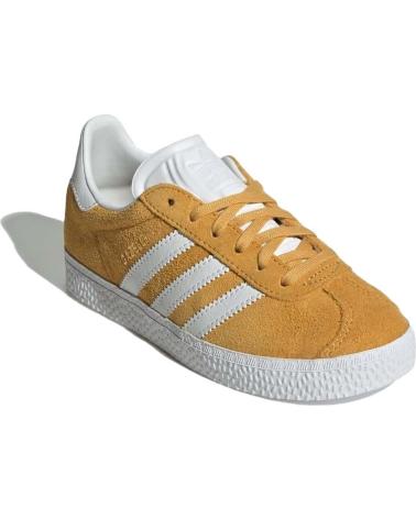 Deportivas de Niña y Niño ADIDAS MODELO GAZELLE C PARA KIDS COLO AMARILLO