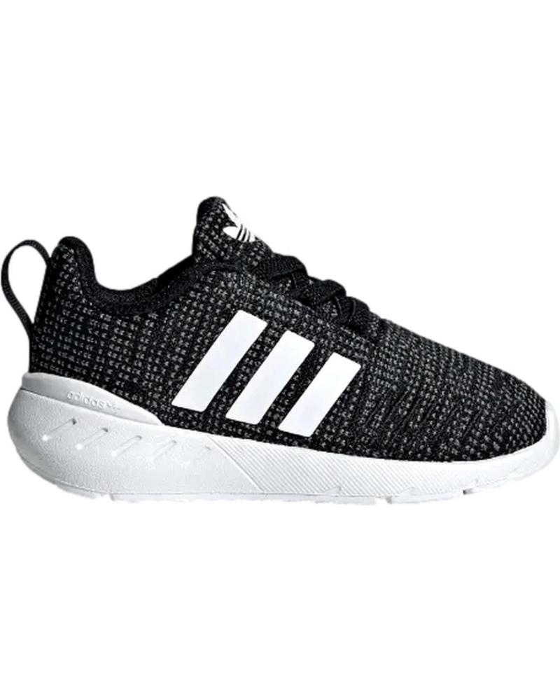Esportes  de Menina e Menino ADIDAS MODELO SWIFT RUN 22 EL I PARA K NEGRO