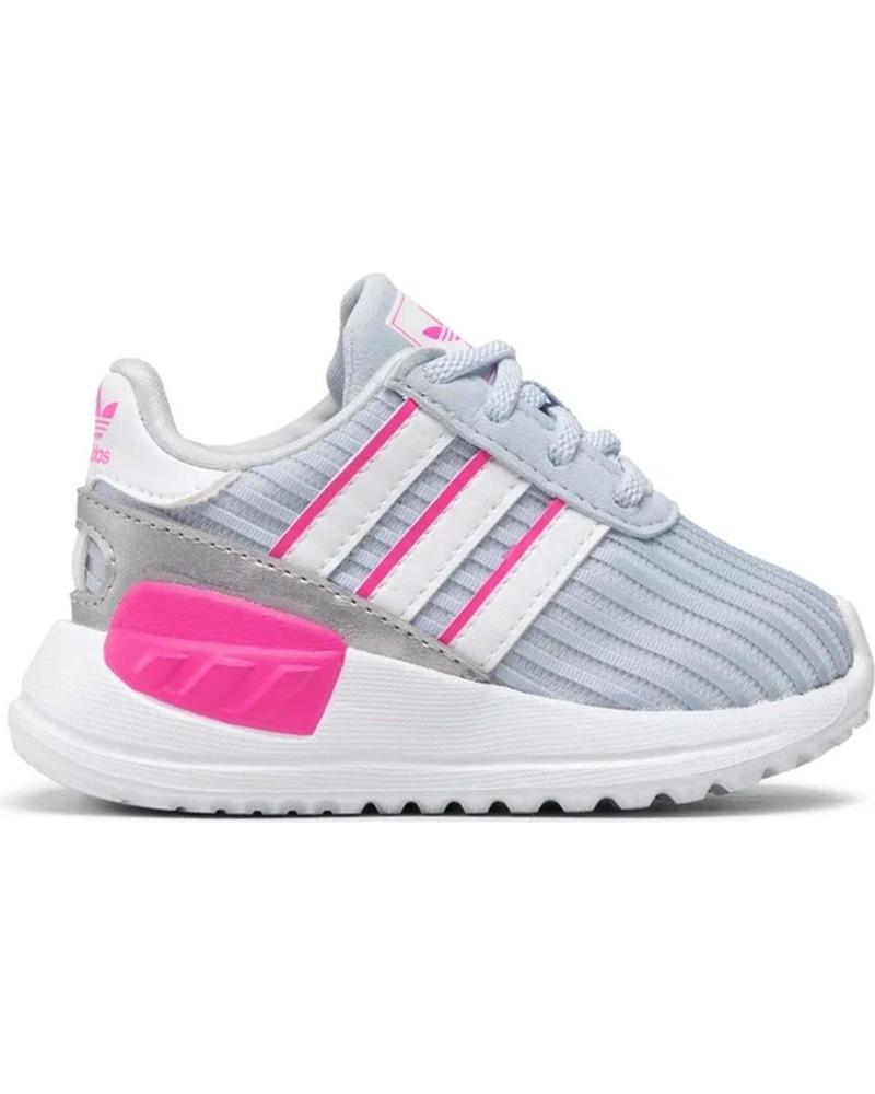 Sportif-De-Niña-ADIDAS-MODELO-LA-TRAINER-LITE-EL-I-PAR-GRIS