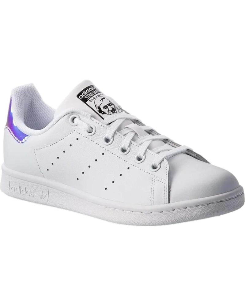 ADIDAS MODELO STAN SMITH J PARA MUJER BLANCO