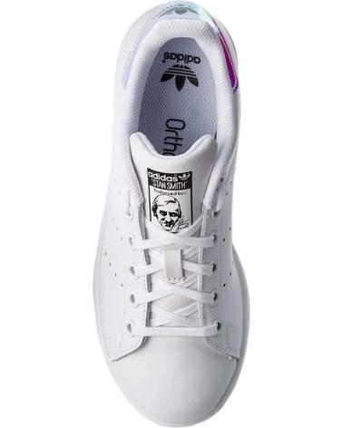 ADIDAS MODELO STAN SMITH J PARA MUJER BLANCO