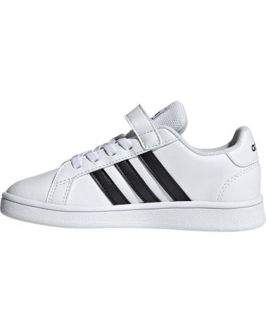 Scarpe per Bambina e Bambino ADIDAS ZAPATILLAS GRAND COURT C PARA NINOS UNISEX EN COLOR BLANCO BLANCO