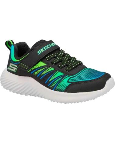 Deportivas de Niña y Niño SKECHERS BOUNDER - ZATIC NEGRO