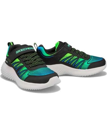 Deportivas de Niña y Niño SKECHERS BOUNDER - ZATIC NEGRO