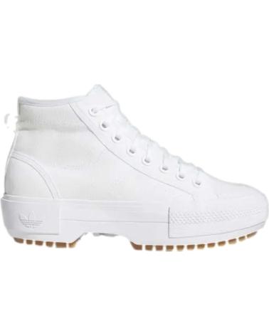 Sportschuhe für Damen ADIDAS ZAPATILLAS NIZZA TREK PARA MUJER EN COLOR BLANCO BLANCO