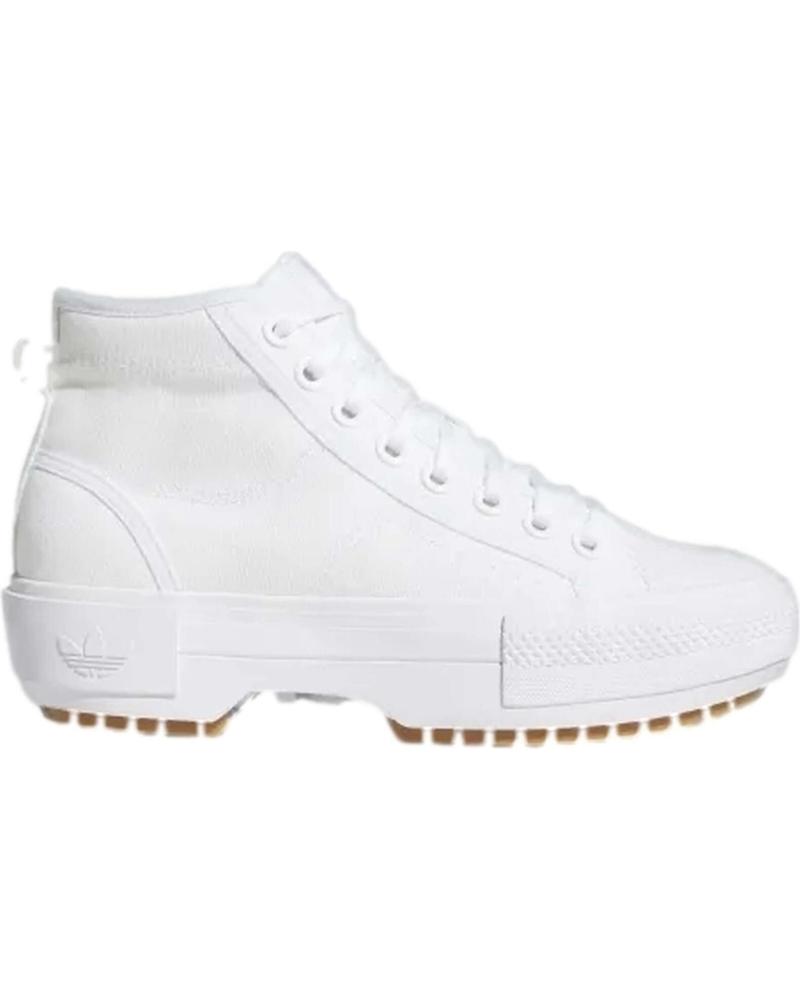 Sportschuhe für Damen ADIDAS ZAPATILLAS NIZZA TREK PARA MUJER EN COLOR BLANCO BLANCO