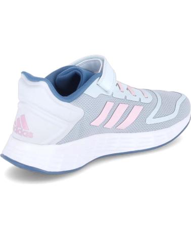 Sportif pour Fille et Garçon ADIDAS ZAPATILLAS DURAMO 10 EL K GRIS R MULTI