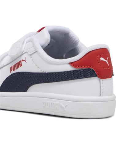Esportes  de Menina e Menino PUMA MODELO SMASH 3 0 L V I PARA BLANCO