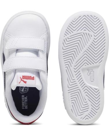 Esportes  de Menina e Menino PUMA MODELO SMASH 3 0 L V I PARA BLANCO