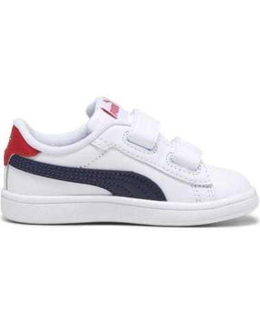 Esportes  de Menina e Menino PUMA MODELO SMASH 3 0 L V I PARA BLANCO